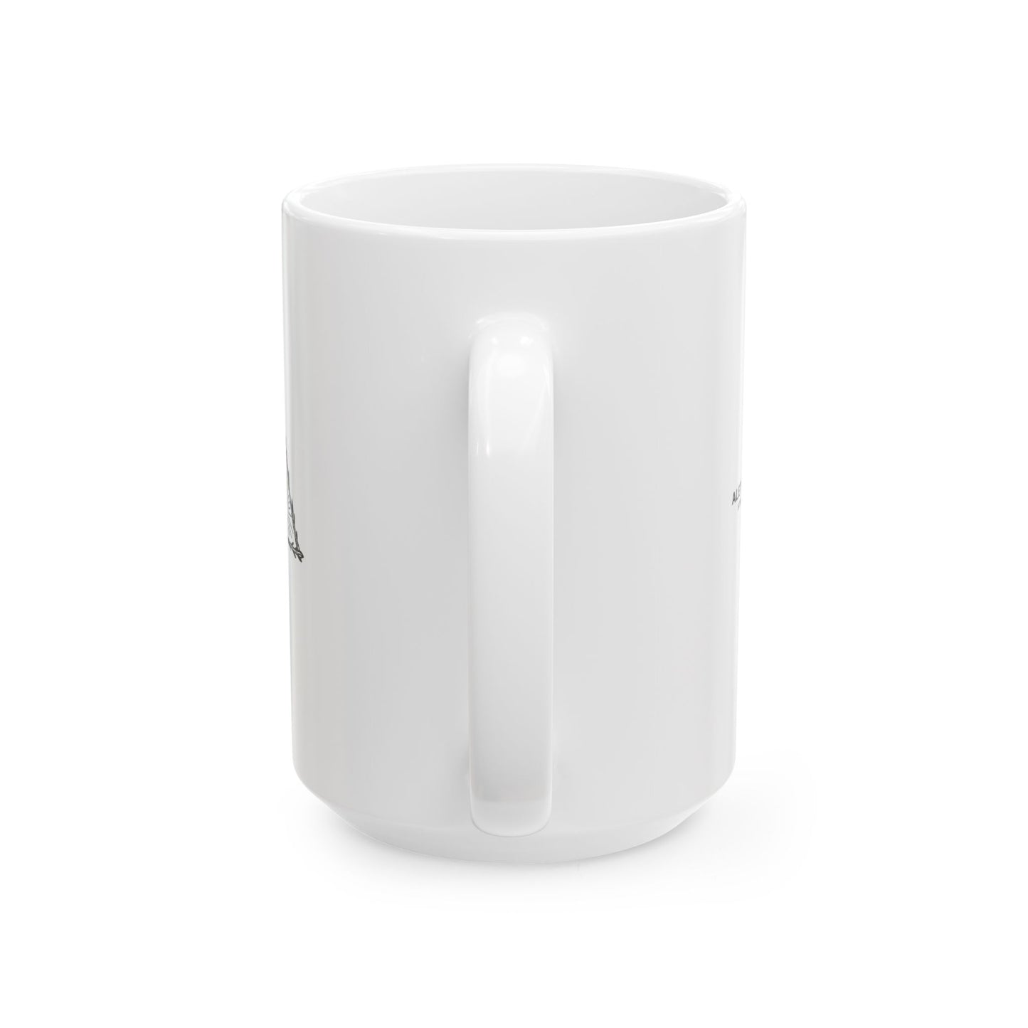 Tolstoy Quote Patience and Time Mug | Ceramic Coffee Tea Cup
