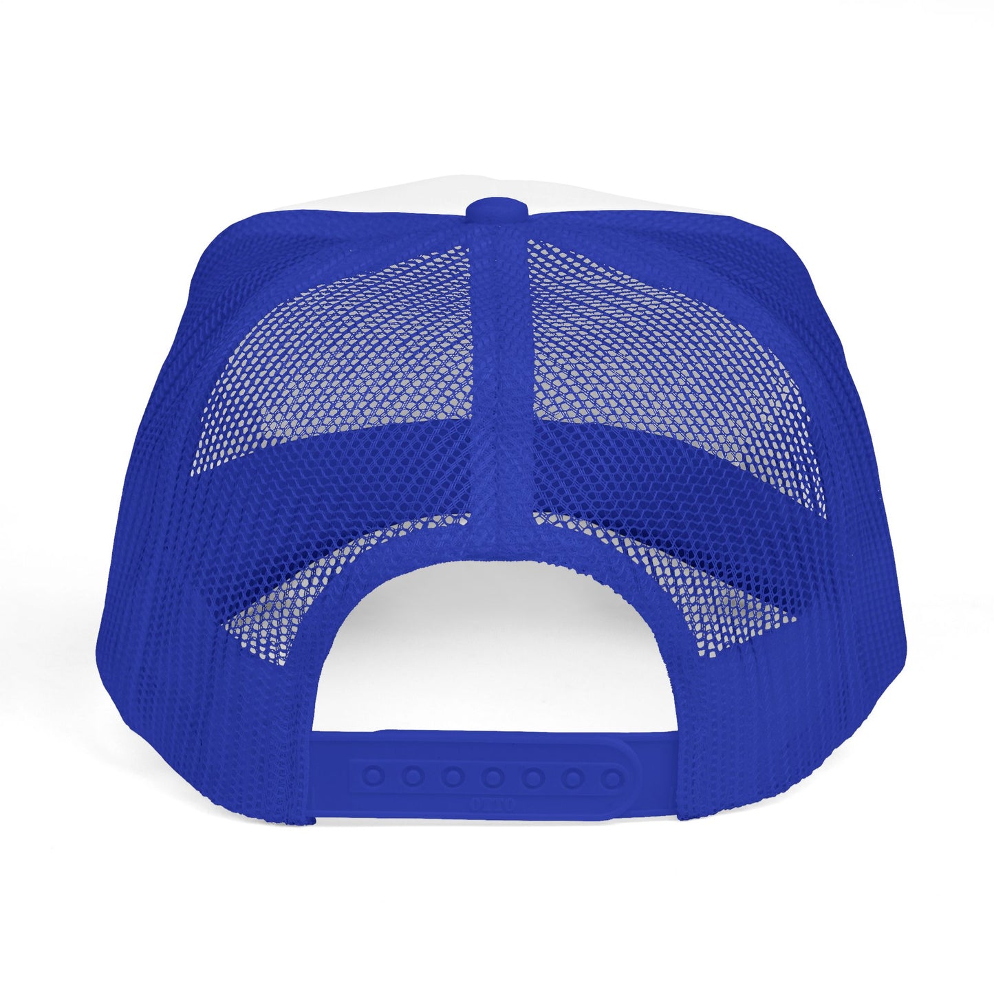 Aletheia Studio Trucker Hat — Minimal Triangle Logo Mesh Cap