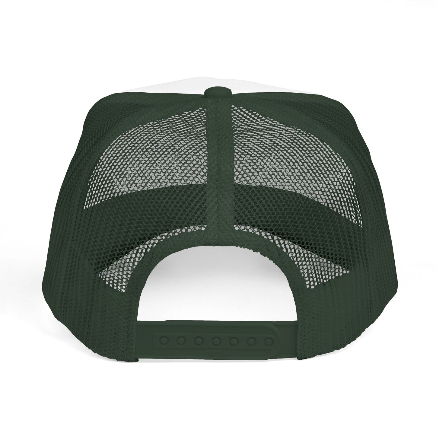 Aletheia Studio Trucker Hat — Minimal Triangle Logo Mesh Cap