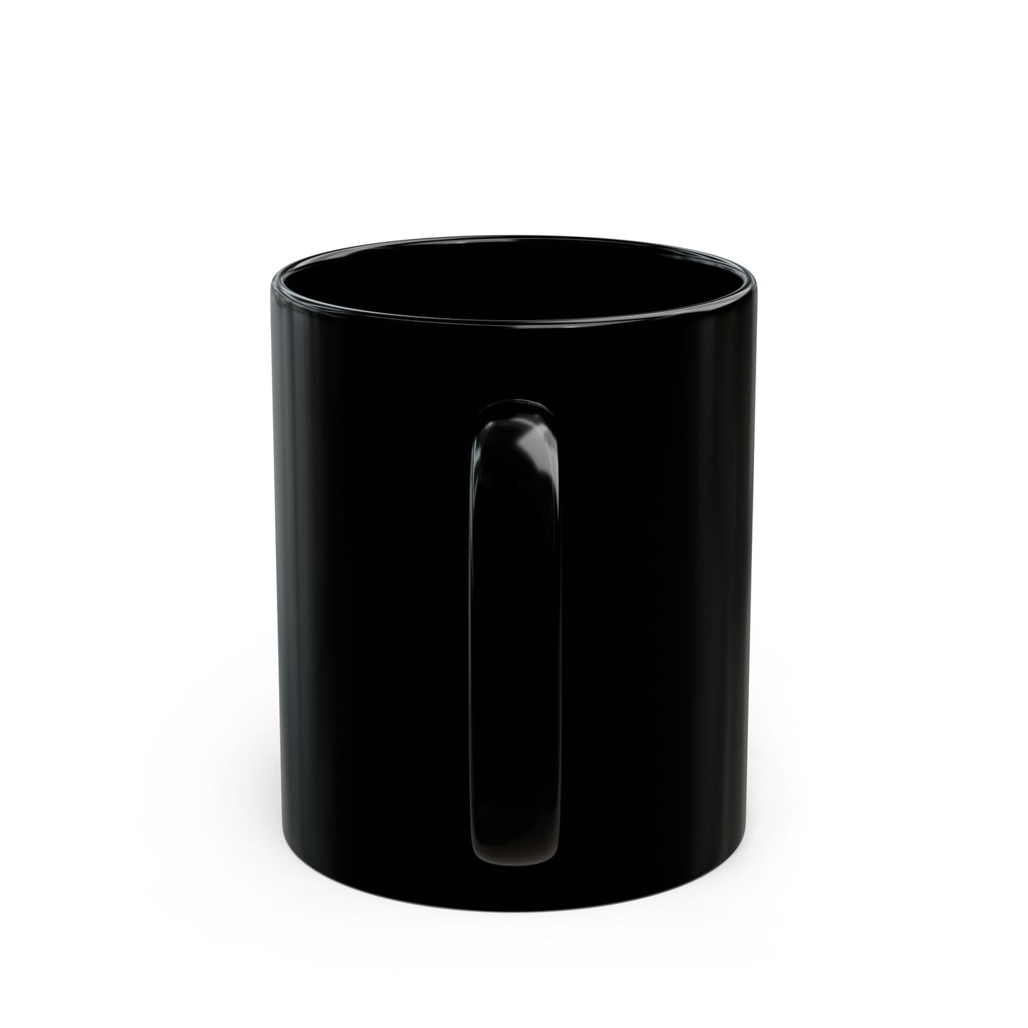Dragon Ouroboros Black Coffee Mug – Vintage Mythical Serpent Design (11oz/15oz)
