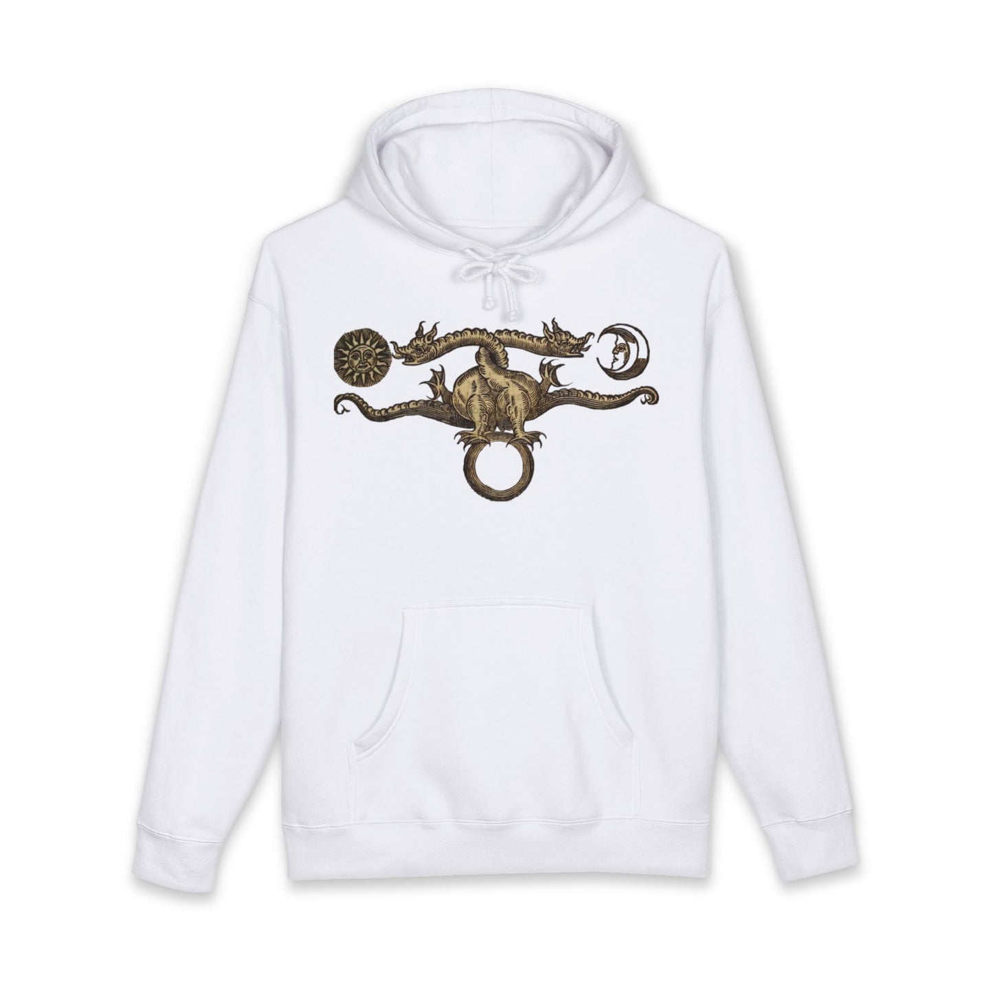 Dragon Sigil Hoodie — Mythic Celestial Crest Hooded Sweatshirt