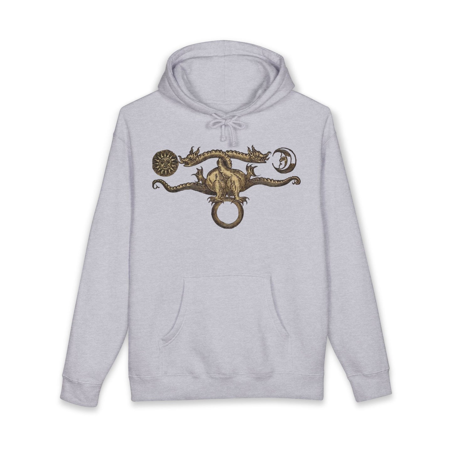 Dragon Sigil Hoodie — Mythic Celestial Crest Hooded Sweatshirt