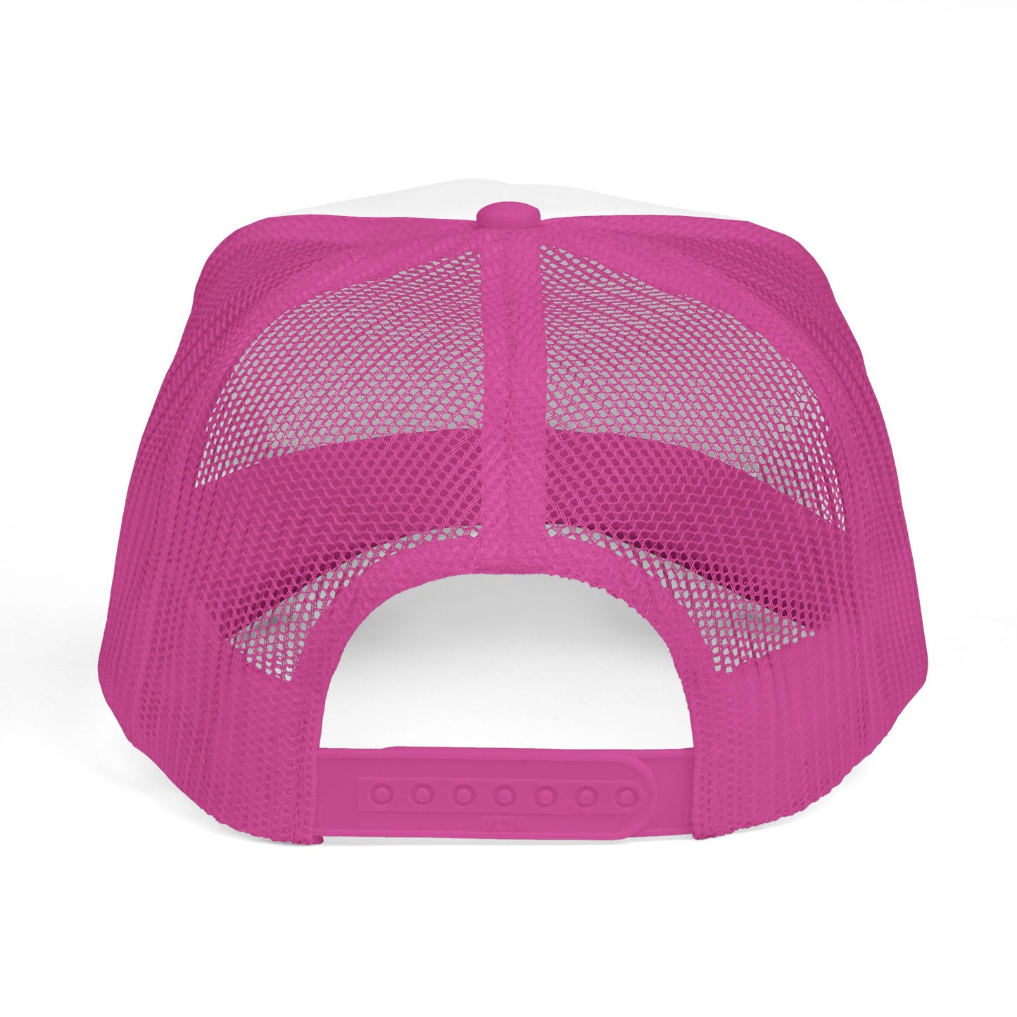 Aletheia Studio Trucker Hat — Minimal Triangle Logo Mesh Cap